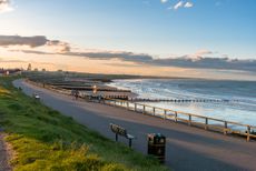 The Beach Esplanade in Aberdeen, rated the cheapest city in Britain for first-time buyers.