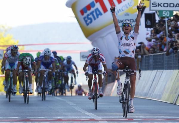 John Gadret (AG2r) rode the perfect race