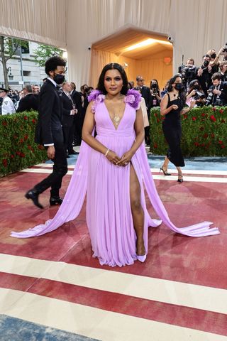 Mindy Kaling attends The 2022 Met Gala