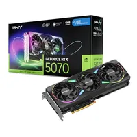 PNY RTX 5070 Epic-X ARGB OC Triple Fan Graphics Card
