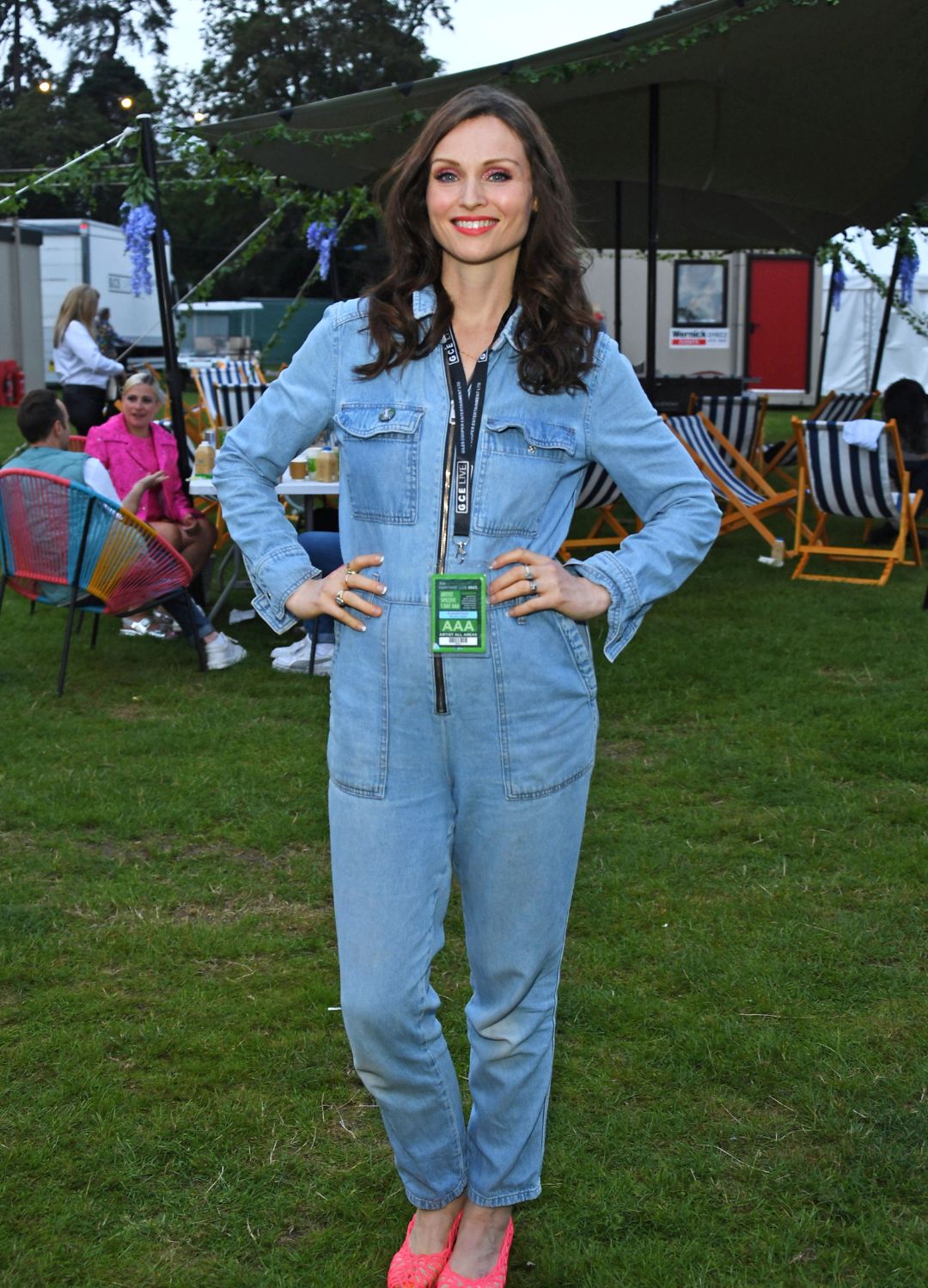 Sophie Ellis-Bextor attends Flackstock Festival 2023, a celebration of Caroline Flack's life dedicated to bringing awareness to mental health issues and raising vital funds for mental health charities, at Englefield House on July 24, 2023 in Reading, England.