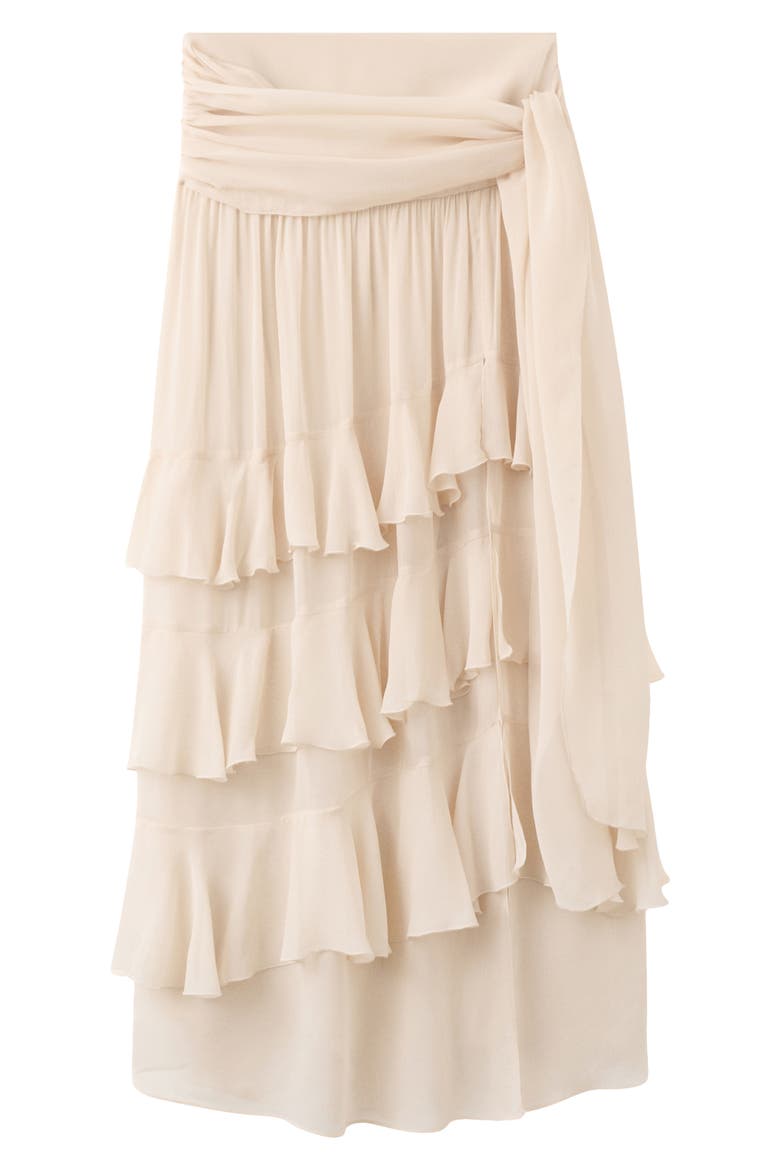 Tiered Maxi Skirt