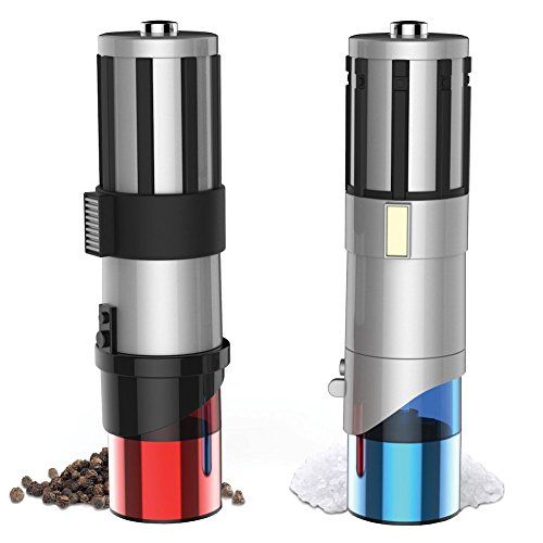 Star Wars Lightsaber Electric Salt and Pepper Mill Grinder