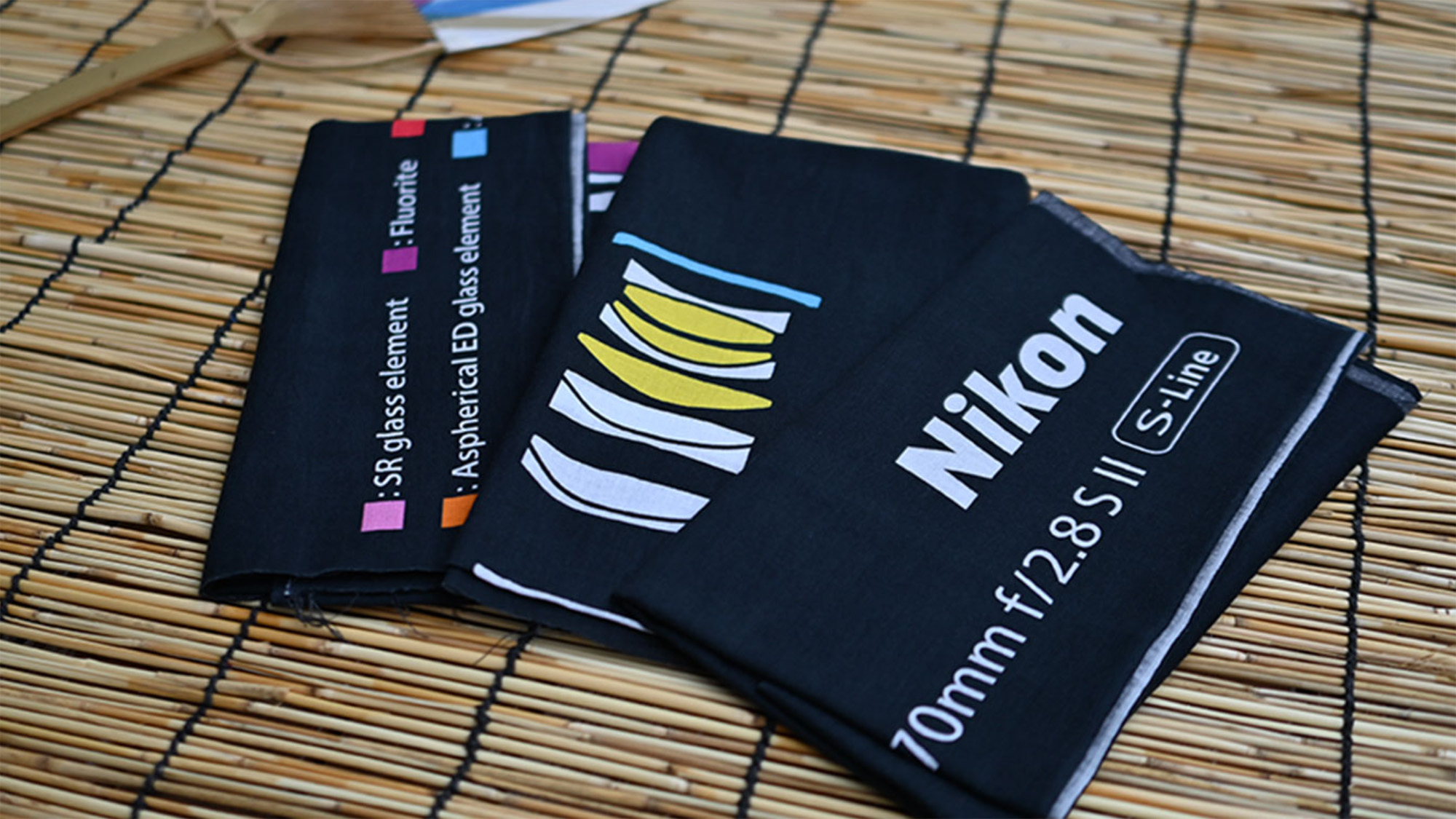 Nikon Z 70-200mm f/2.8 VR S II towel from Nikon Direct store