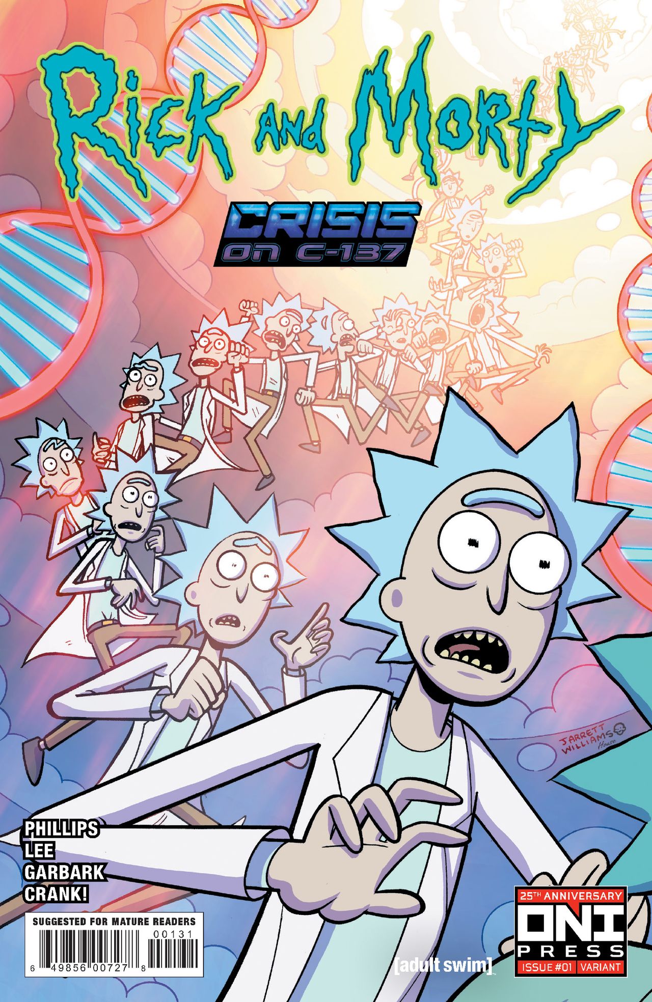 Rick and Morty: Crisis on C-137 #1 variant cover
