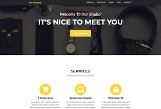 Free Bootstrap themes - Agency