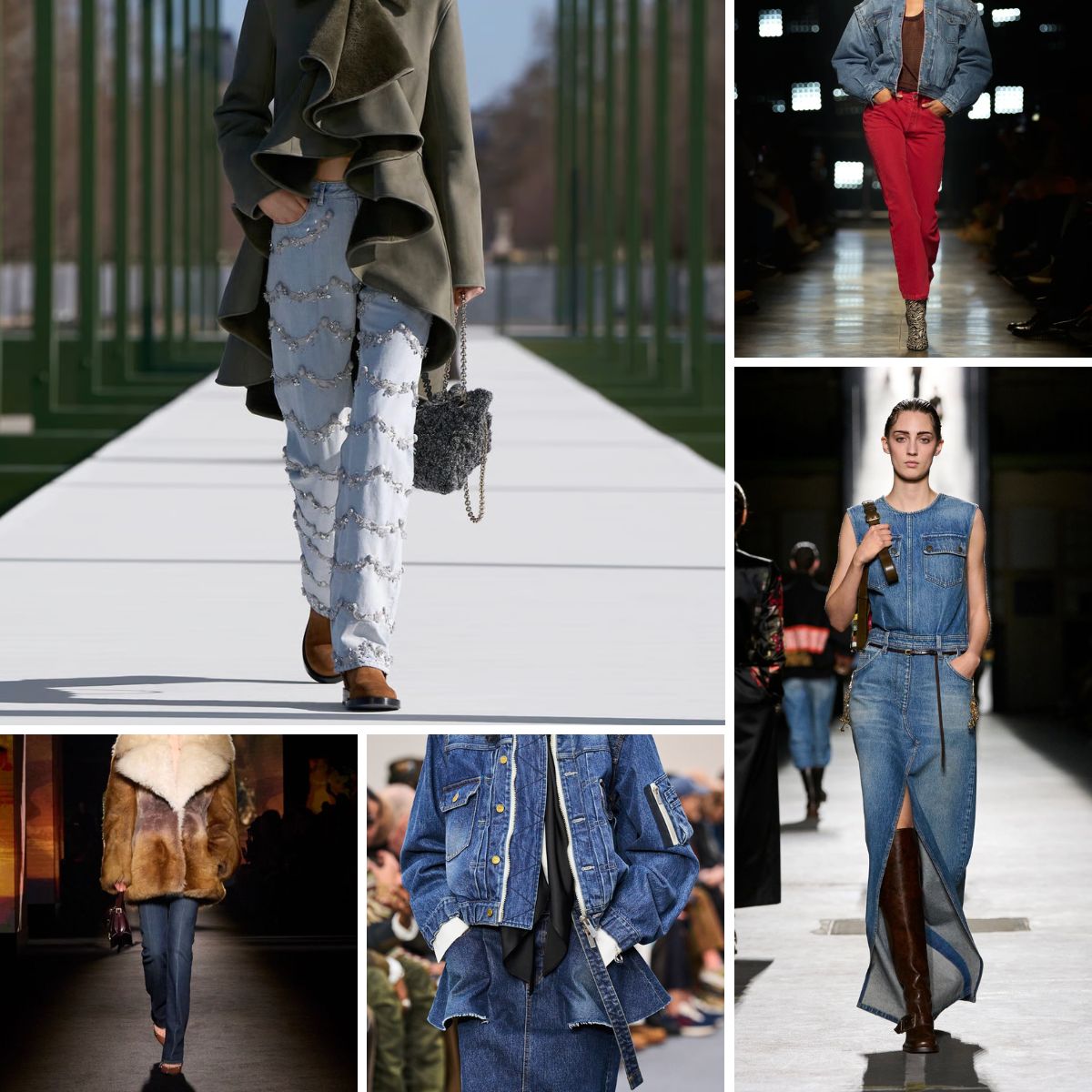 AW26 denim trends listing