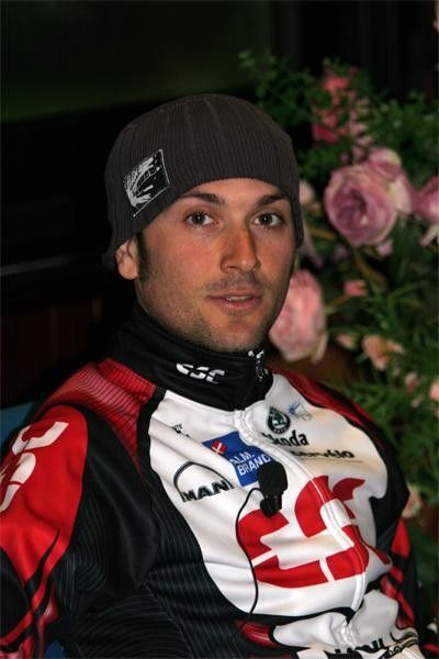 Basso appeared calm and relaxed at the camp