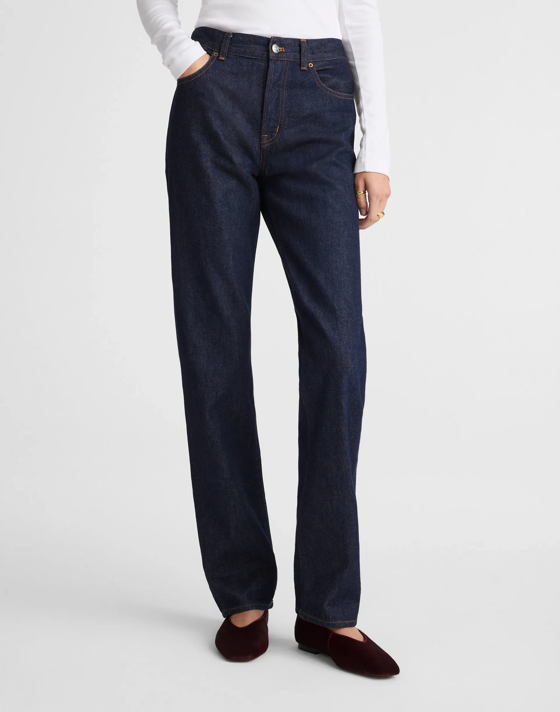 The Longline Straight Jean