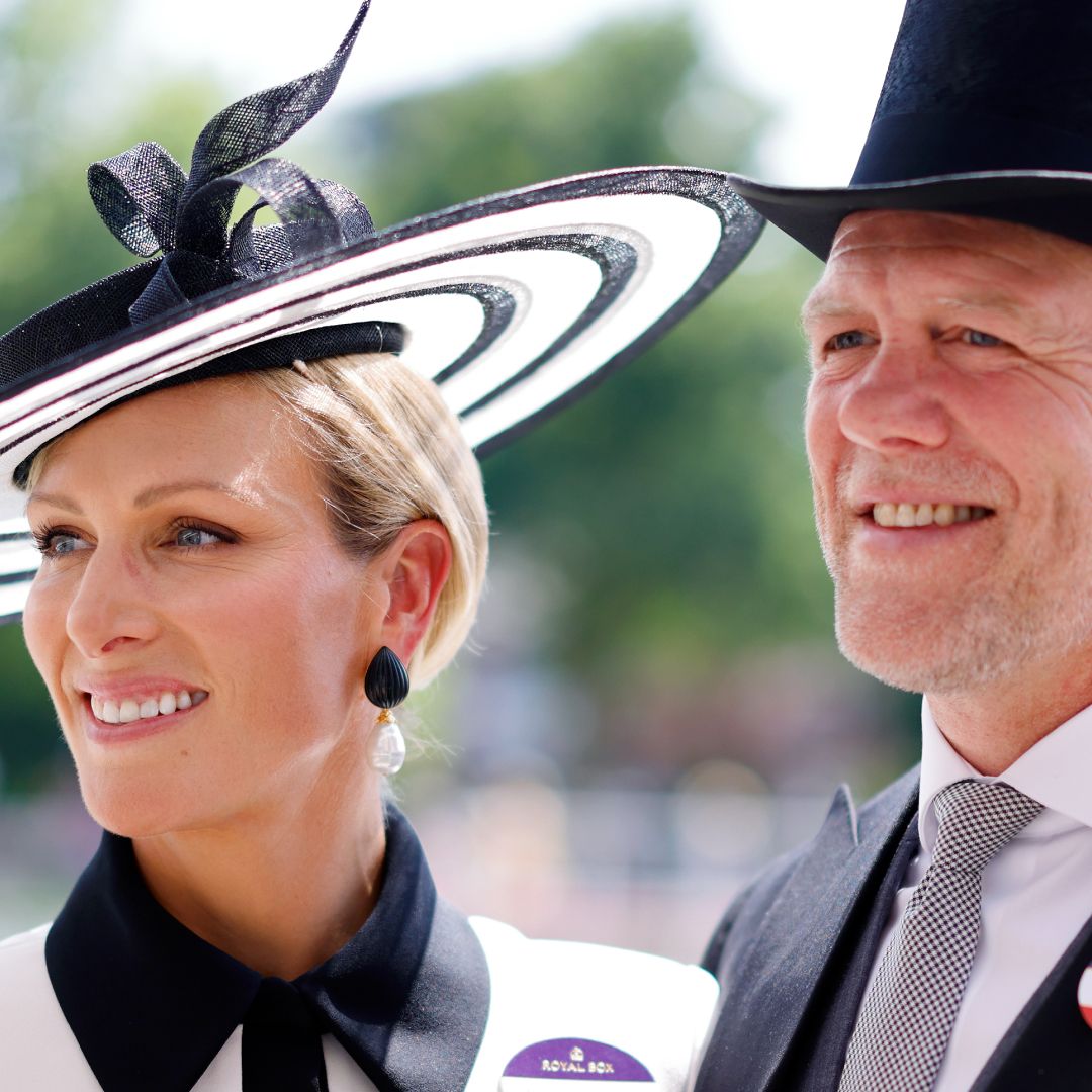 Mike Tindall and Zara Tindall attend Royal Ascot
