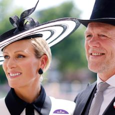 Mike Tindall and Zara Tindall attend Royal Ascot
