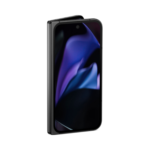 Google Pixel 9 Pro Fold Official Render - Obsidian - Folded