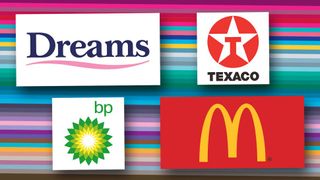logos for dreams, texaco, bp and McDonald's
