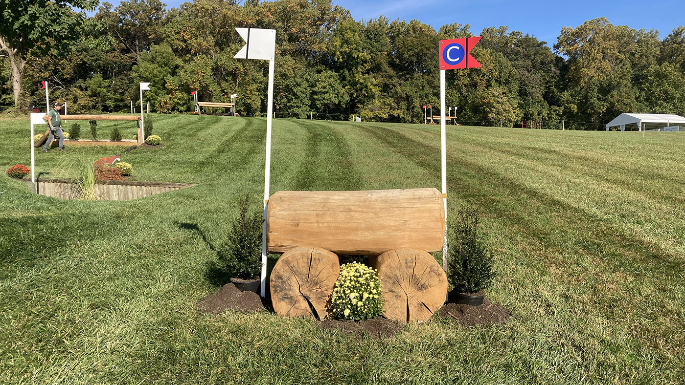 Maryland 5 Star cross-country course 2022: fence 15c