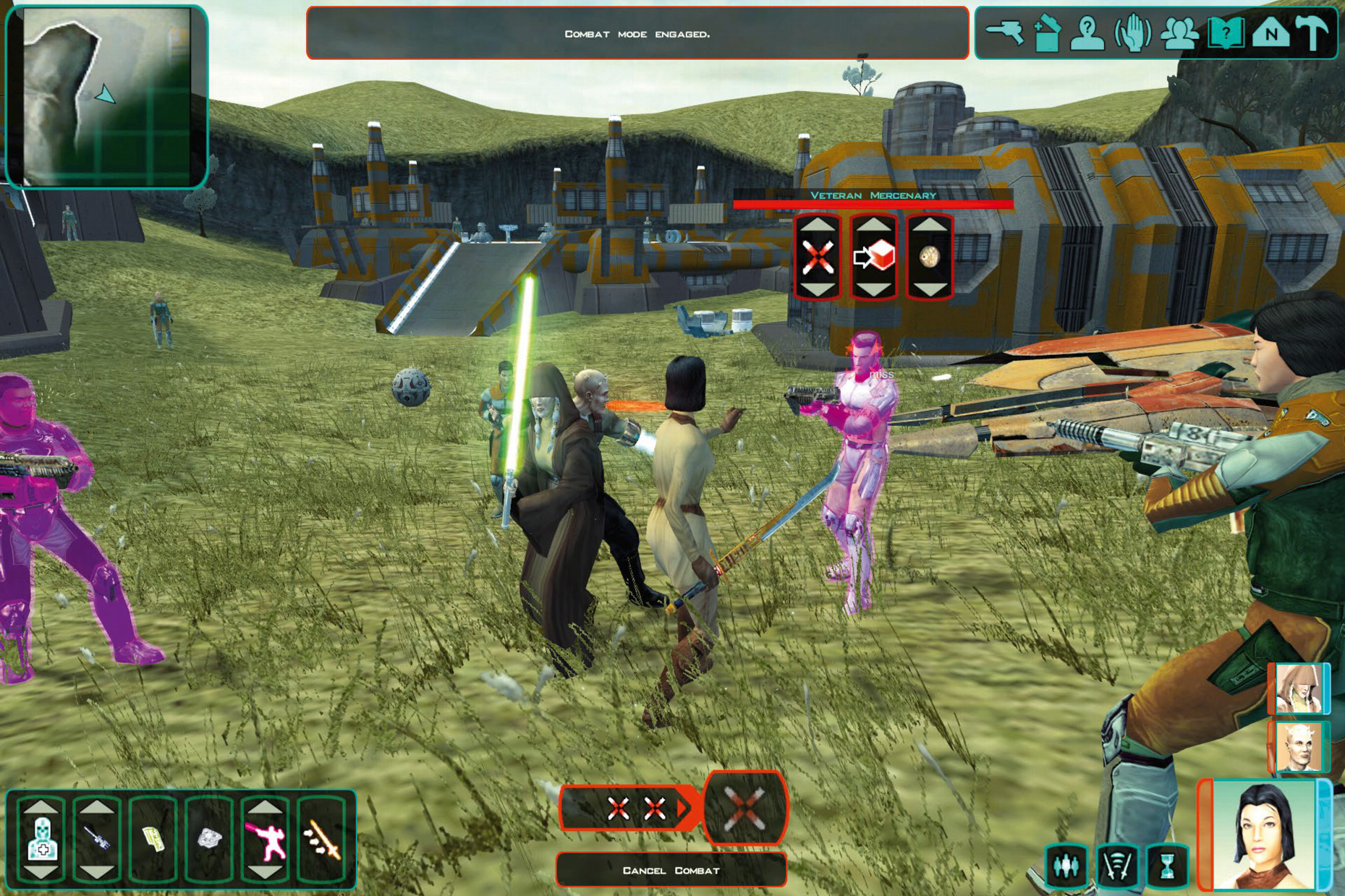 KotOR 2 gameplay