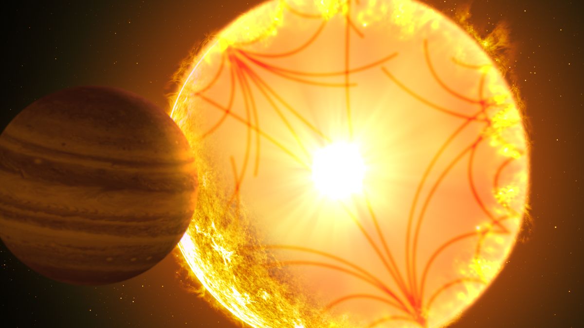 Ein aufsteigender Exoplanet wird eines Tages einen feurigen Untergang erleben