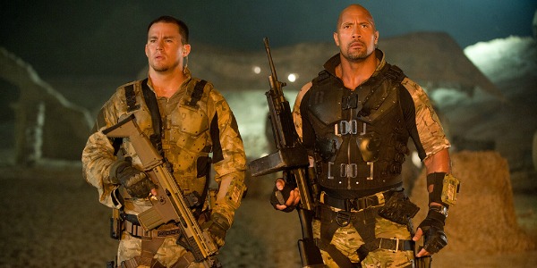 Channing Tatum and Dwayne Johnson in G.I. Joe: Retaliation