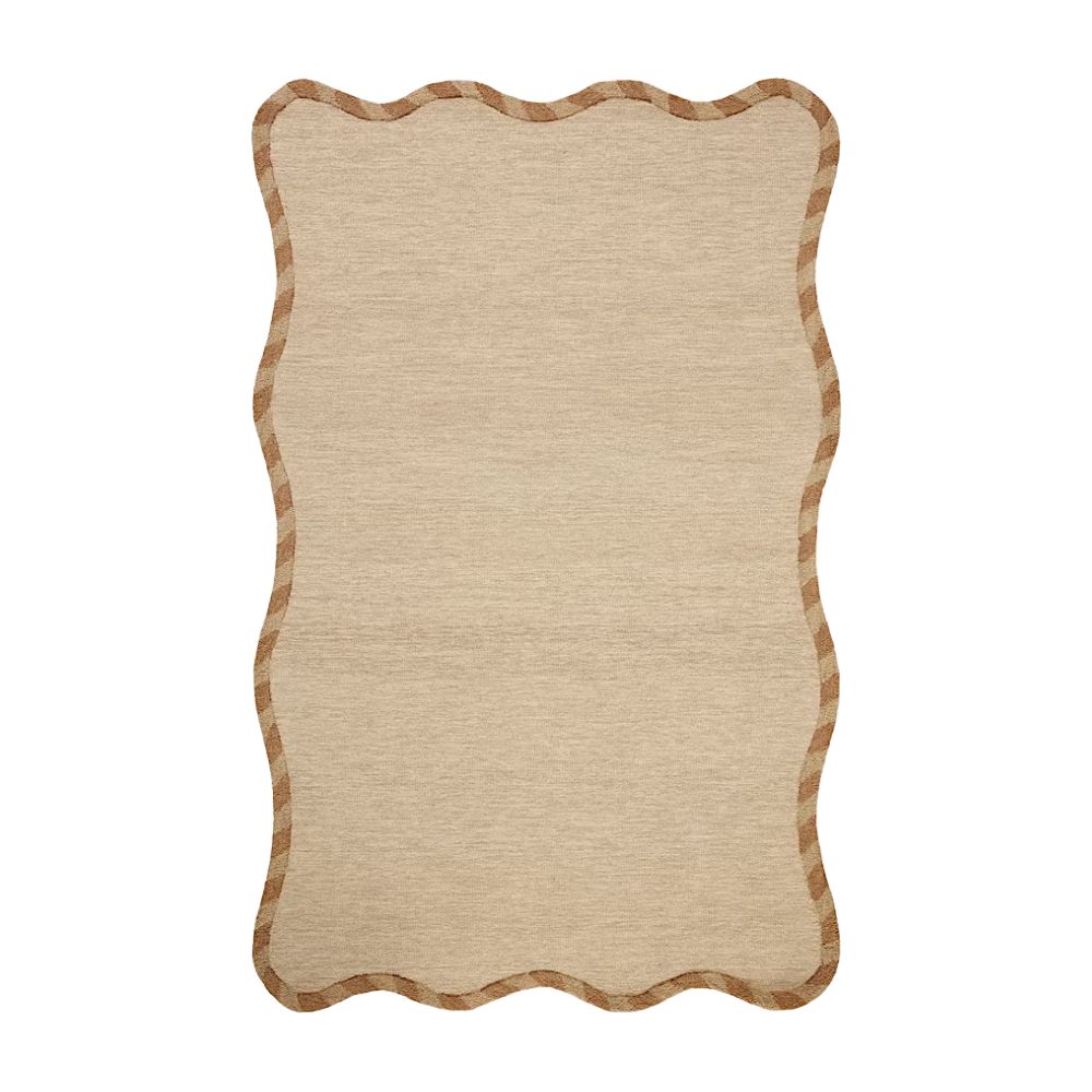 Lariat Hand-Tufted Rug, Ivory &amp;amp; Sand
