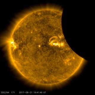 SDO Sees 2017 Solar Eclipse