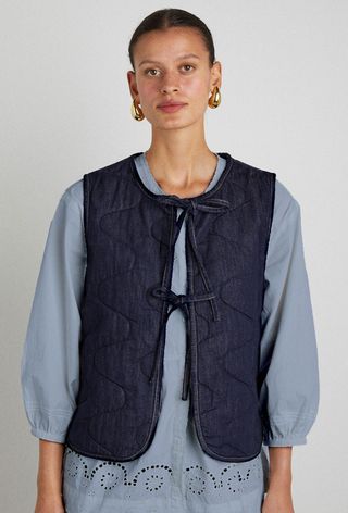 Tilly Gilet - Indigo Denim