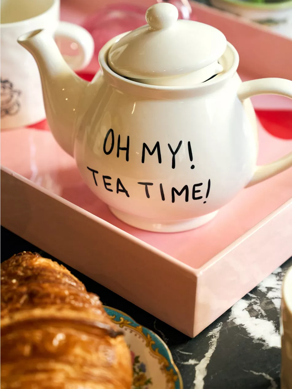 Anna + Nina X Disney Oh My Tea Time Stoneware Tea Pot