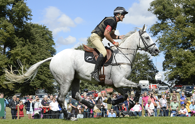 …and again. Andrew and Avebury navigate the 2013 Burghley cross-country course to take their second consecutive title