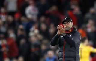Jurgen Klopp's 100th European fixture as a manager did not produce a victory