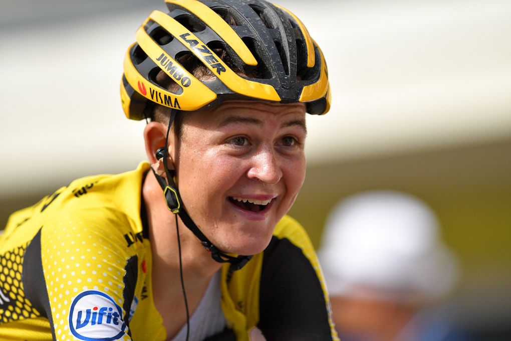 Antwan Tolhoek is happy about stage 6 at Tour de Suisse