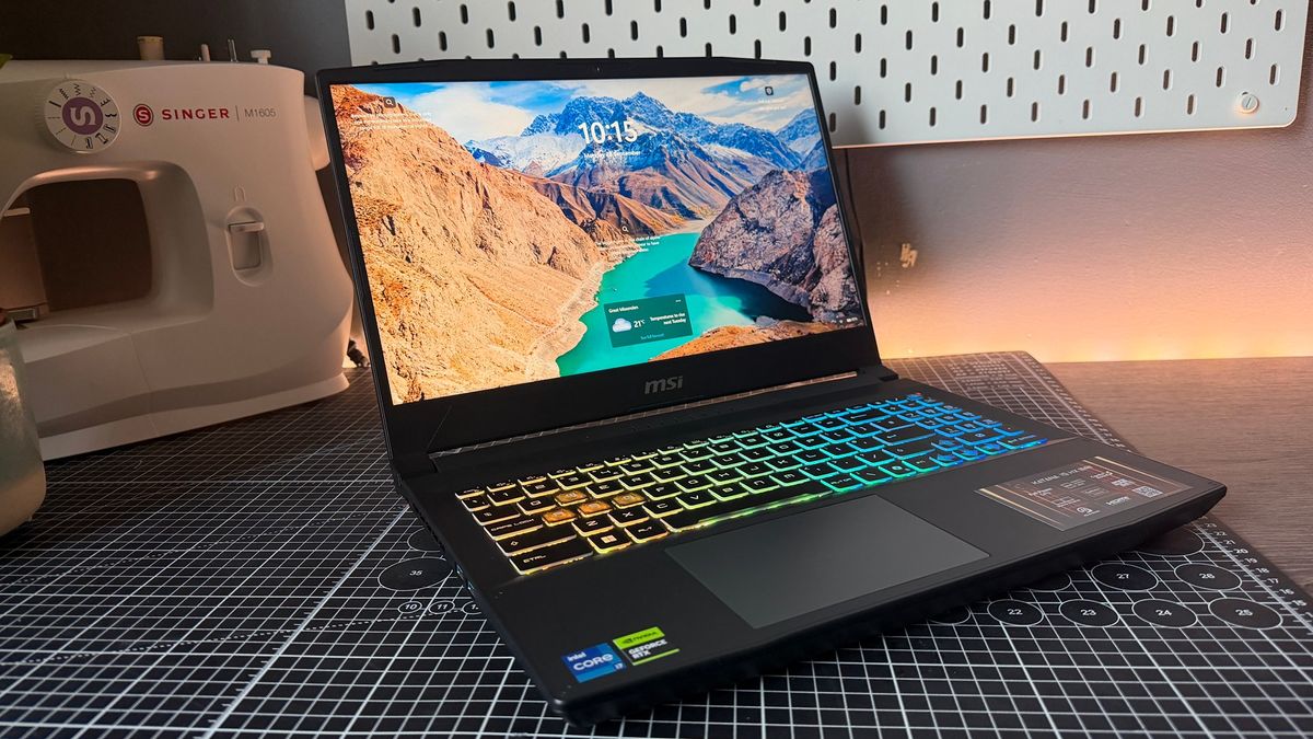 MSI Katana 15 HX gaming laptop
