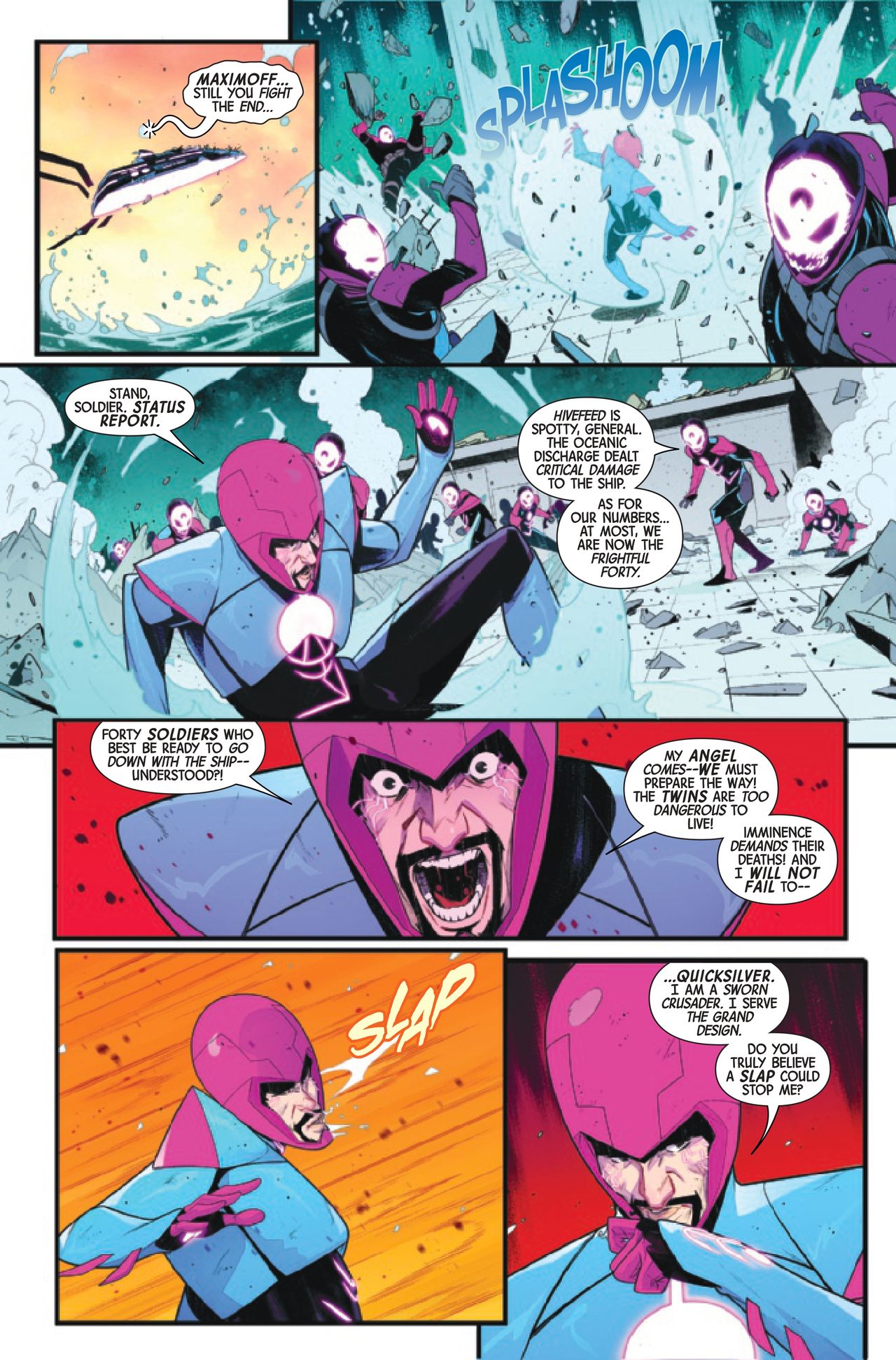Art from Scarlet Witch &amp; Quicksilver #4