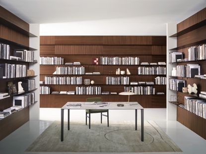 Bookcase design by Wolfgang Tolk for Porro