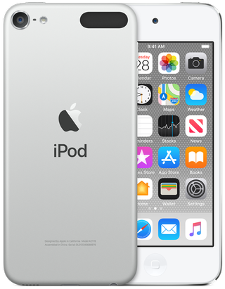 Silver iPod touch 7