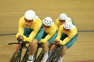 Australia win team pursuit, Commonwealth Games 2014, track day one, afternoon