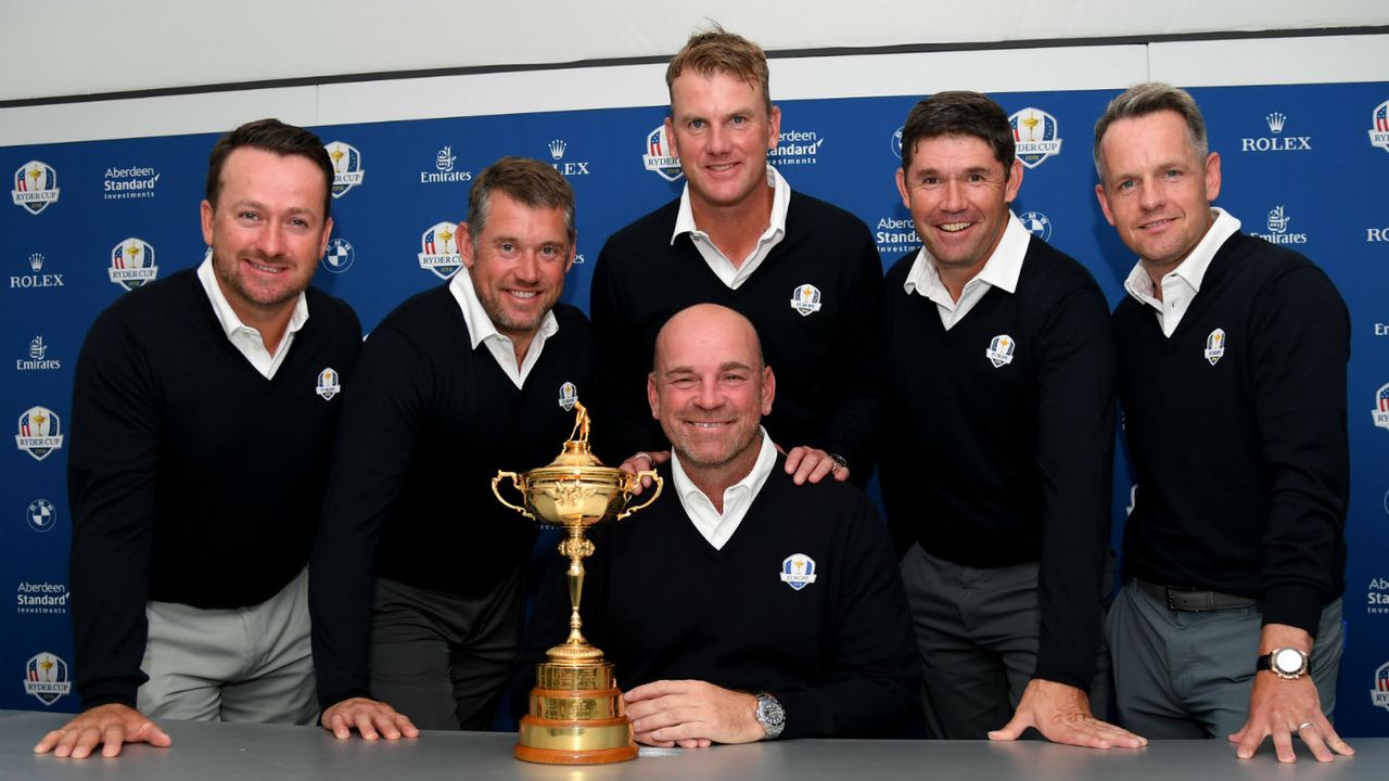 Team Europe Ryder Cup Thomas Bjorn captain vice-captains