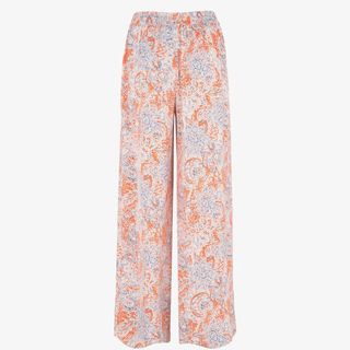 paisley printed trousers
