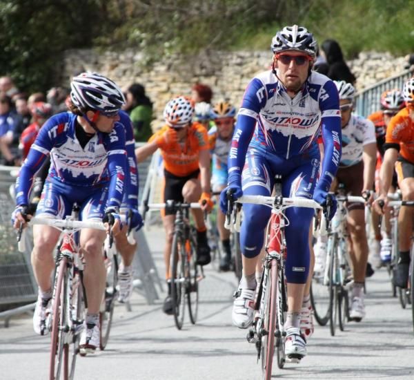 Vladimir Karpets leads the Katusha chase