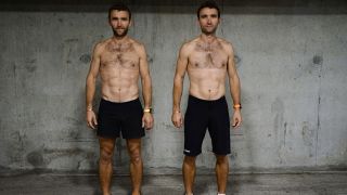 Twins compare weighted vs non-weight training program