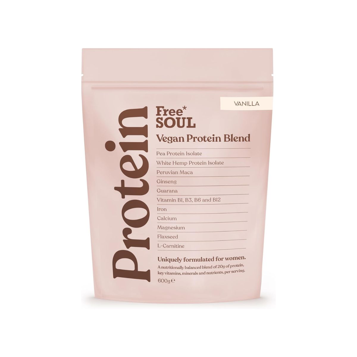 Free Soul vegan protein powder