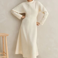 Textured Ponte Batwing Sleeve Midi Dress, £175 | ME+EM&nbsp;