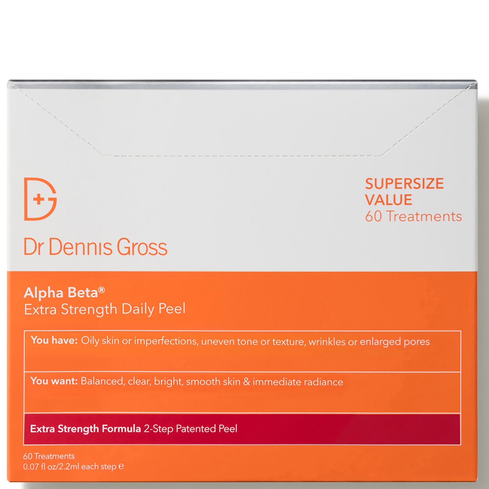 Dr Dennis Gross Skincare Alpha Beta Extra Strength Daily Peel (pack of 60)