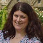 Senior Editor Melanie Griffiths in a Cotswolds garden