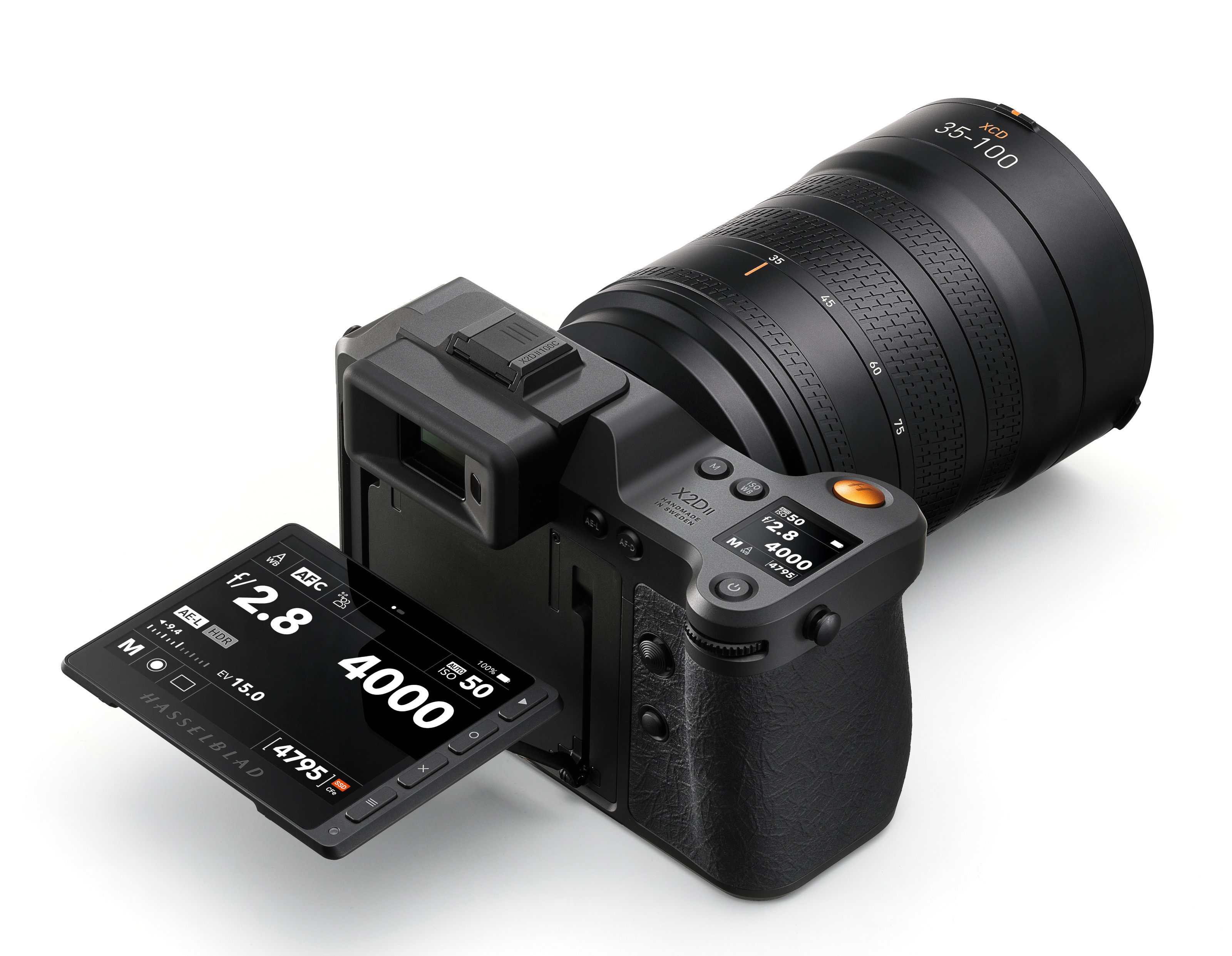 The new Hasselblad X2D II 100C camera and XCD 2,8–4/35–100E zoom lens