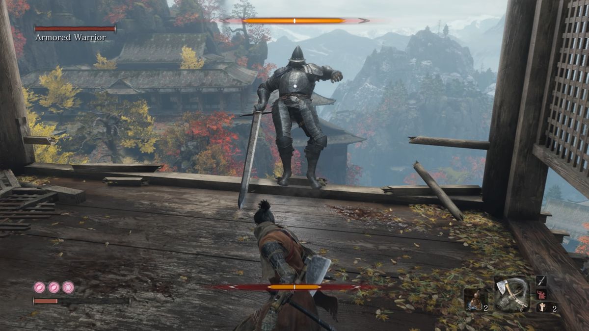 Sekiro Armored Warrior boss guide How to defeat this monstrous metal