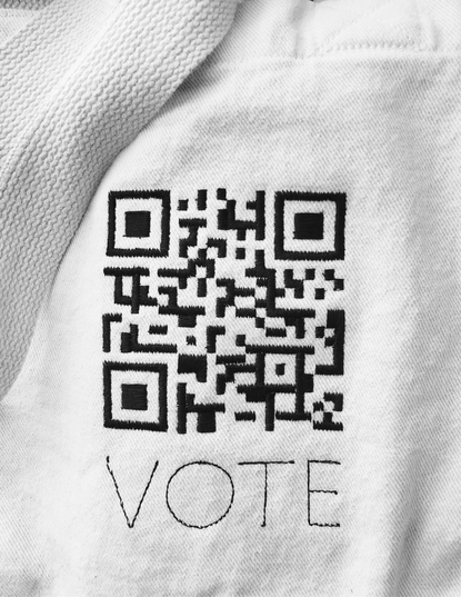 Also Freedom Vote QR Code Tote