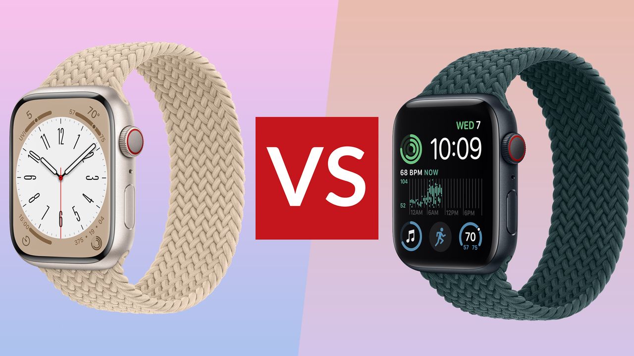 Apple Watch Series 8 vs Apple Watch SE 2