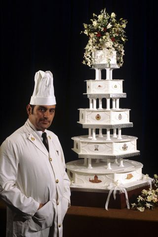 Prince Charles And Princess Diana's Wedding Cake