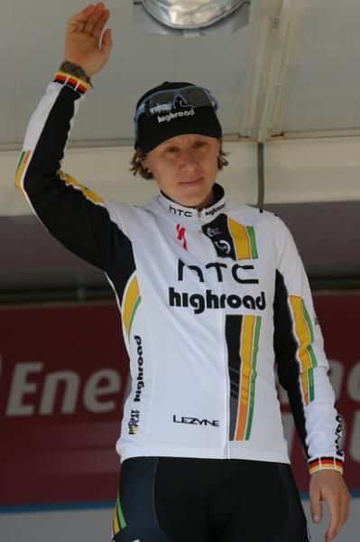 Stage winner Ina Teutenberg (HTC-Highroad)