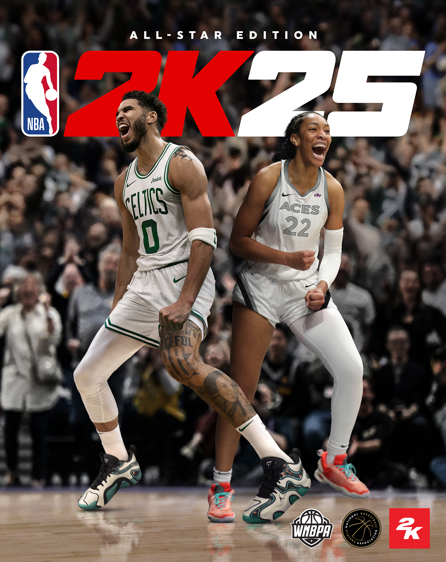 The cover of the NBA 2K25 All-Star Edition.