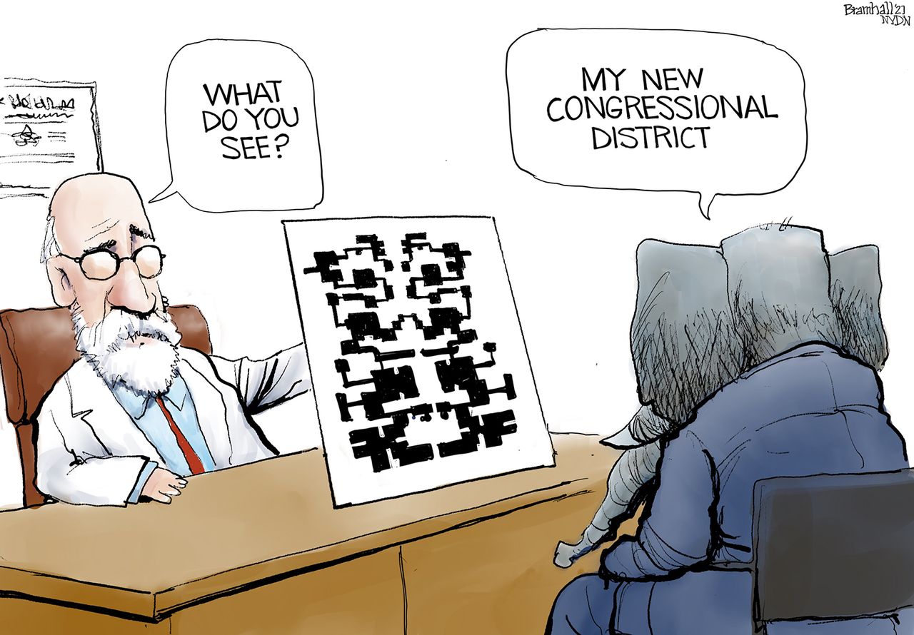 Political Cartoon.