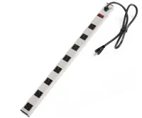 Inland 8 Outlet Long Aluminum Heavy Duty Power Strip: now $20 at Amazon